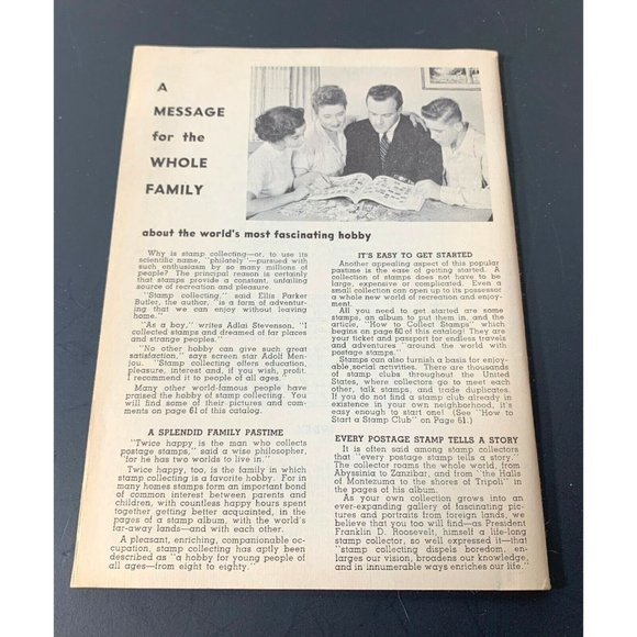 1956 Harris Catalog Postage Stamps 2nd Edition Collectors Guide United States - Picture 2 of 7